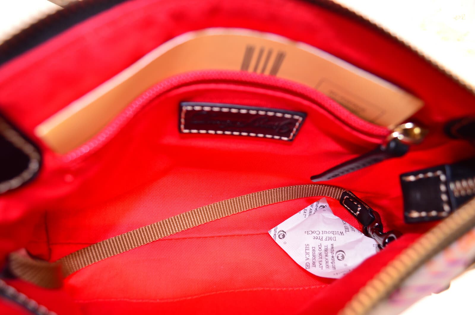 Disney Dooney & Bourke Nylon Sketch Pouchette Crossbody SUPER Cute Tinker Bell 6