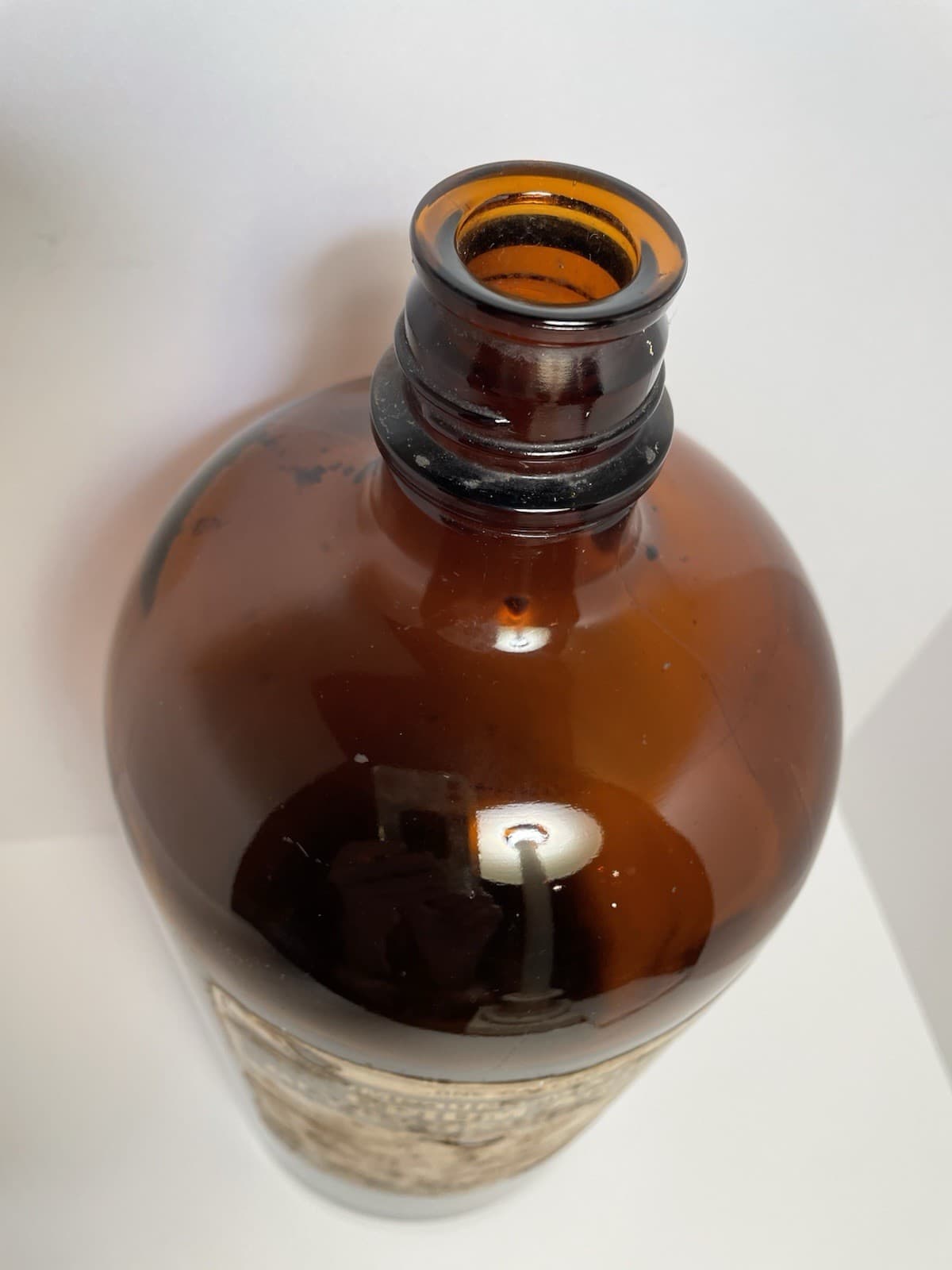 Vintage OPIUM and GLYCYRRHIZA, N. F. Medicine Bottle EMPTY 6