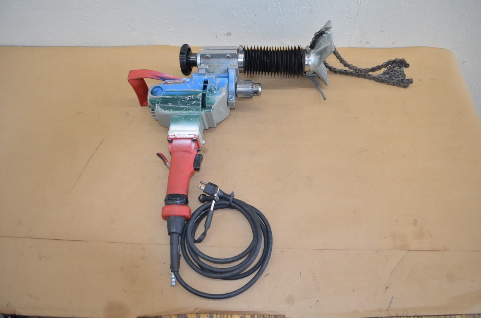 Victaulic HCT 908 Hole Cutting Tool 1/2" Variable Speed Milwaukee T-Drill 120V 2