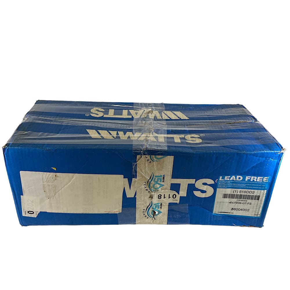 Watts 2 LF009-QT-FS 2" Lead-Free Reduced Pressure Zone Backflow Preventer - 4