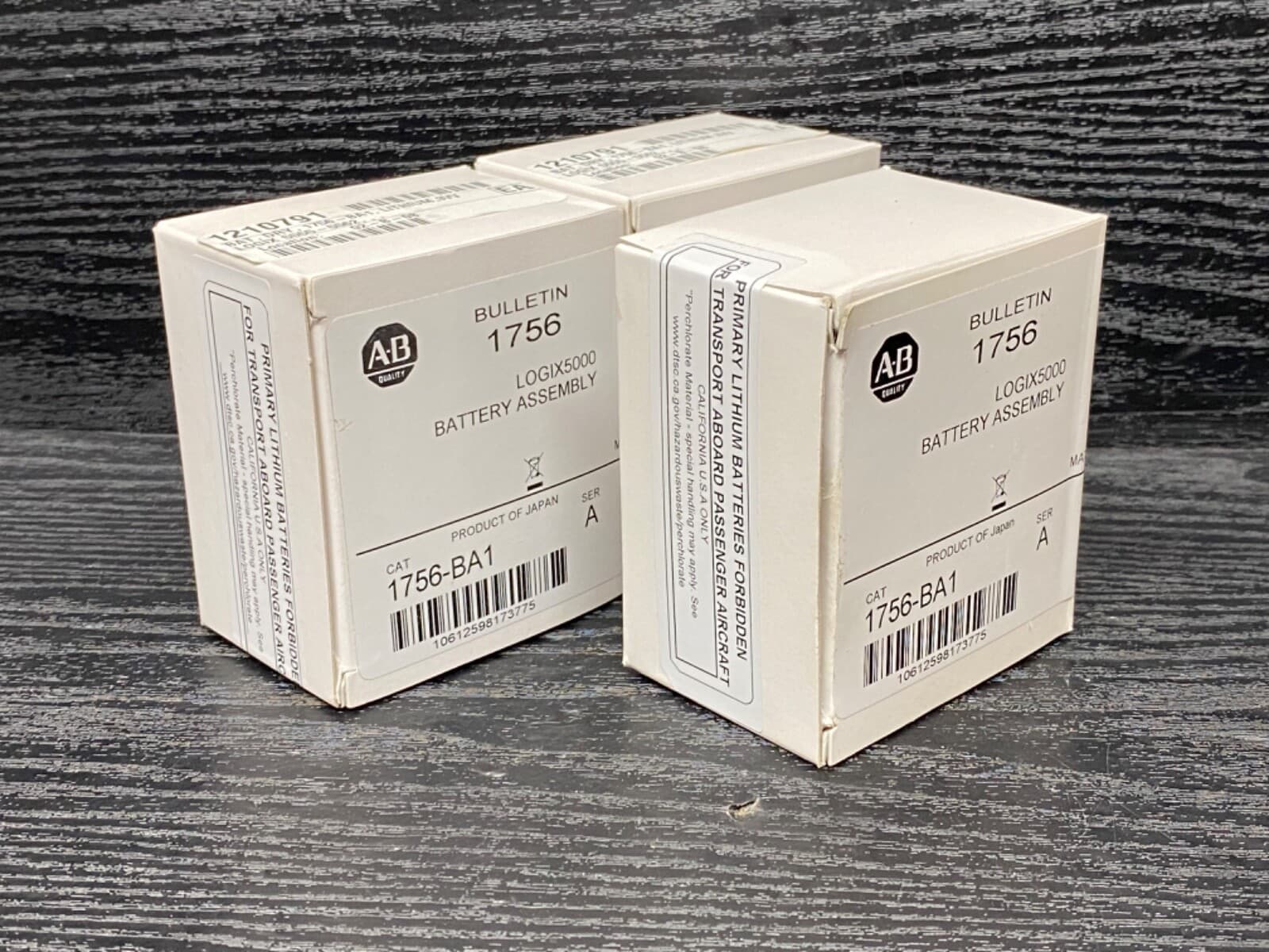 Surplus Allen Bradley 1756-BA1 L6X Battery Assembly OEM Logix5000 CPU 3V 2