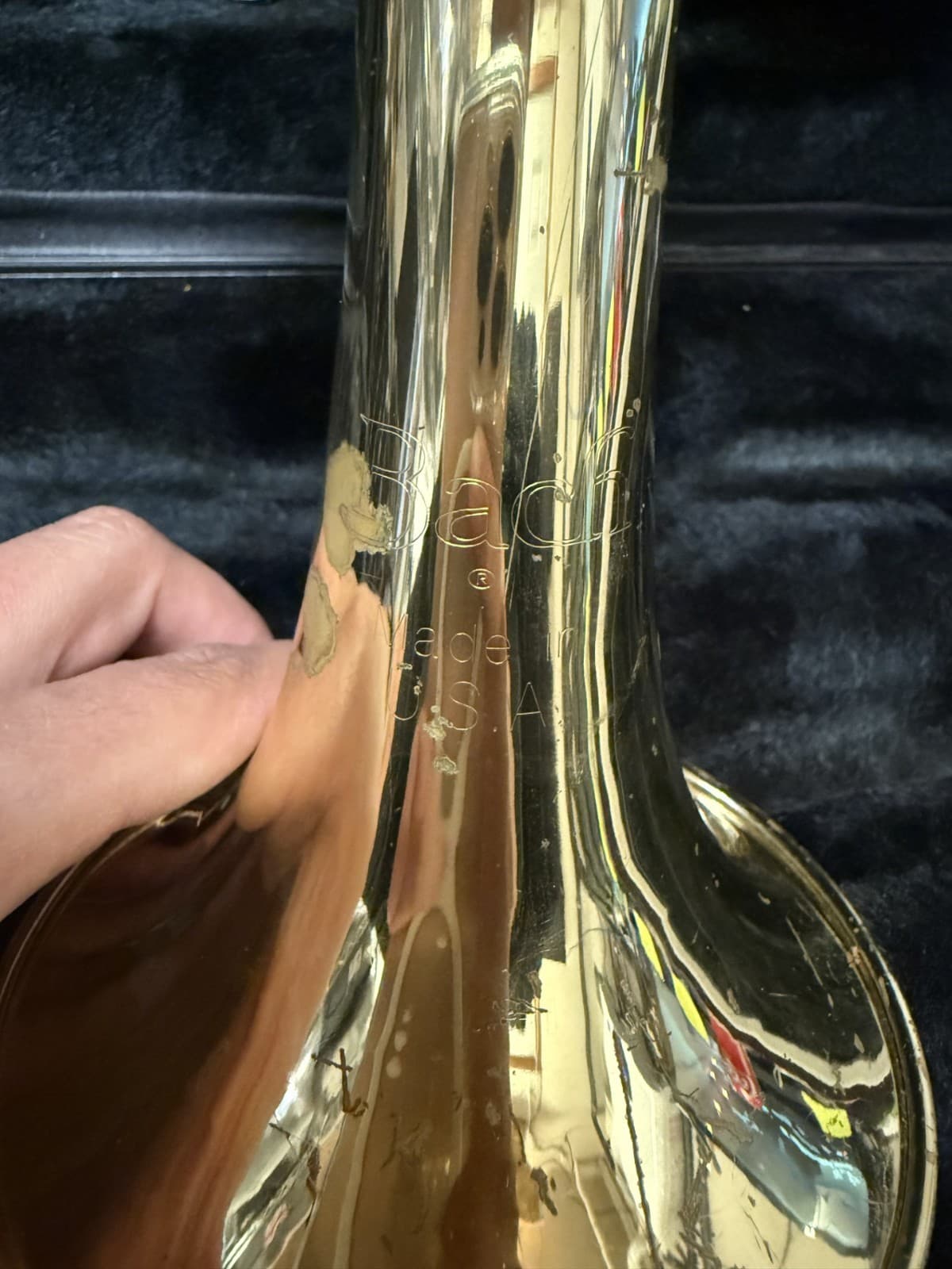 Bach Trumpet 300 H2 Student Model Lacquered Instrument 2
