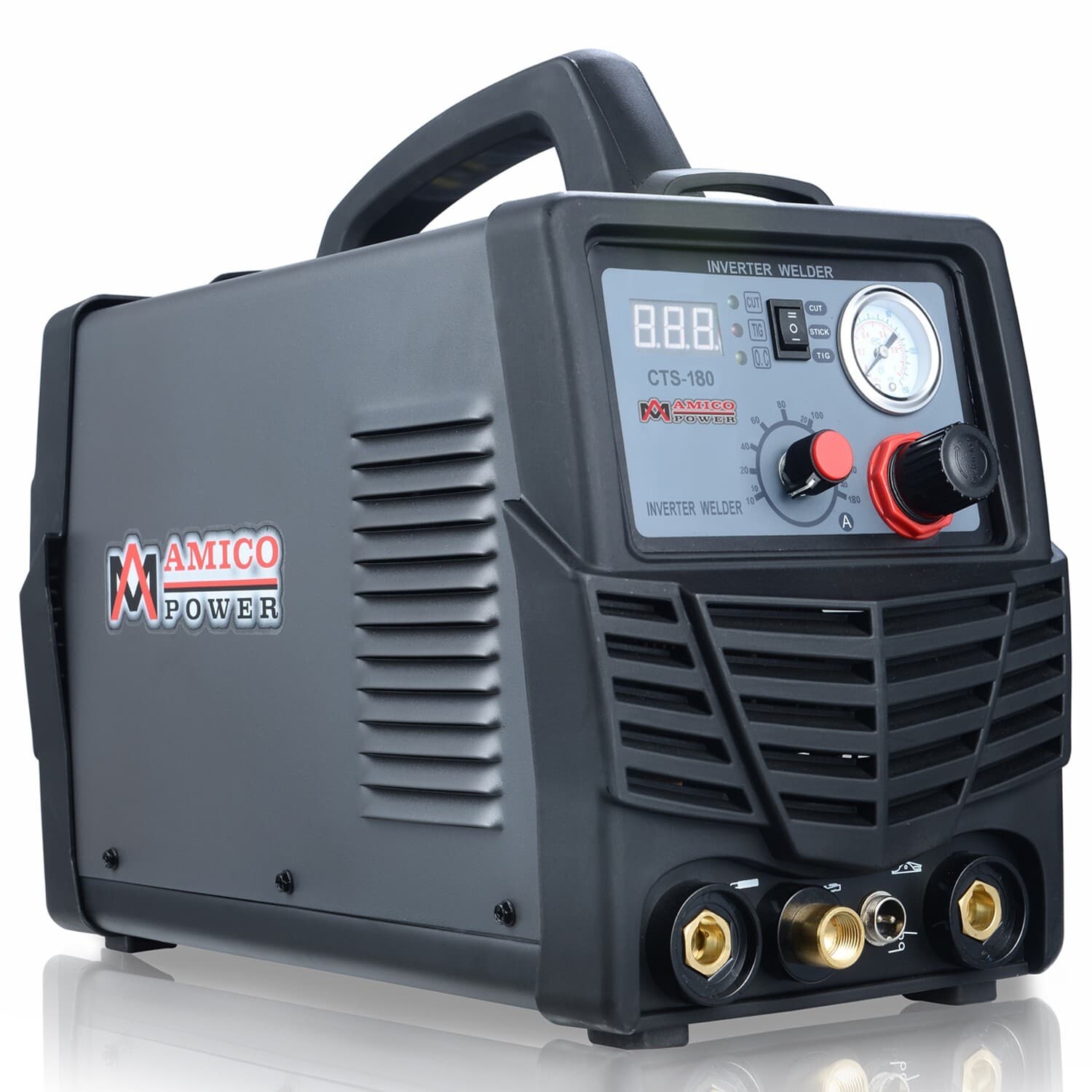AMICO CTS-180, 3-IN-1 Pro. 40A Plasma Cutter, 180A HF-TIG, 160A Stick Welding 2