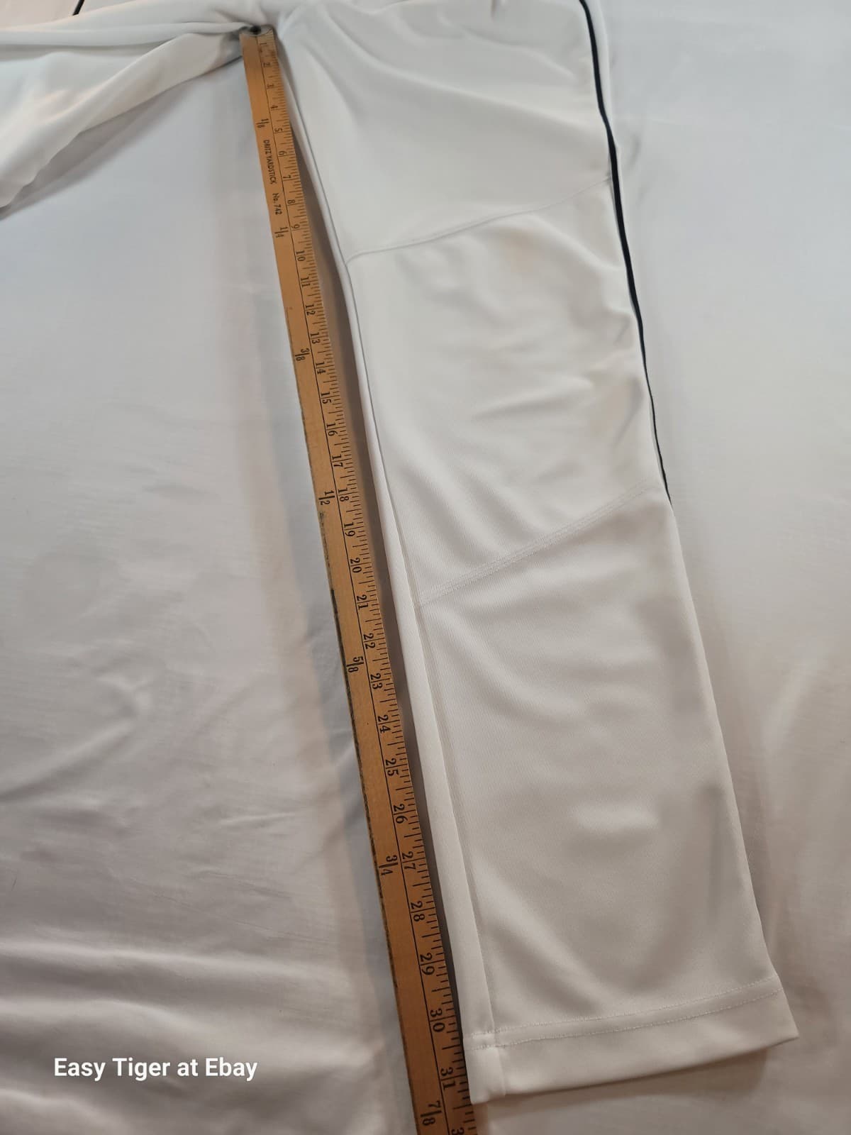 Under Armour Relaxed Fit Loose HEAT GEAR 28x31 Small MEDIUM Baseball Pants White 2