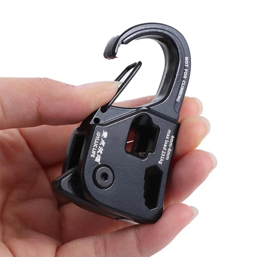 Para-cord Locking Carabiner - New - Set of four 6