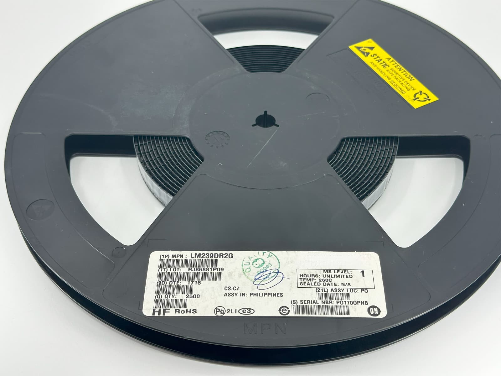 12PCS LM239DR2G LM239DG ON Semiconductor Quad Voltage Comparator IC 2-36V SOIC14 3