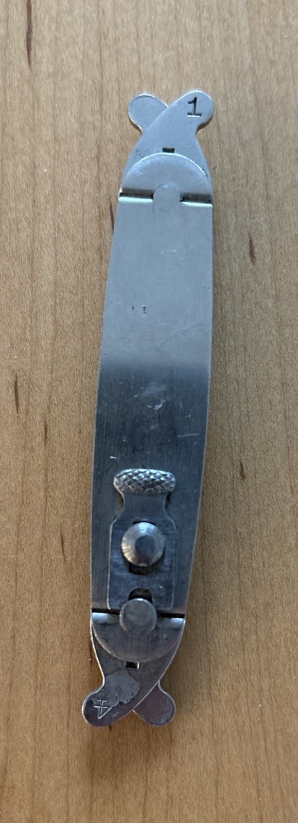 Rare Marbles M.S.A Safety Axe Co Pocket Screwdriver  Marble Trade Mark MSA 5