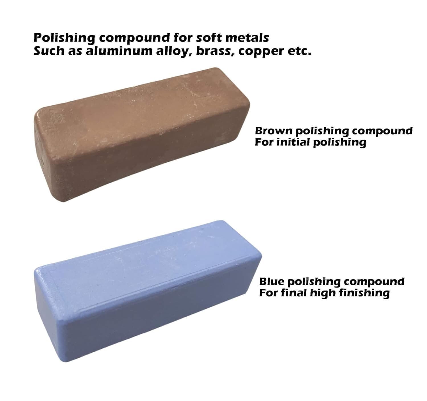 Rueda pulidora de 6" con kit de compuesto para pulir joyas y metales blandos NEW 6