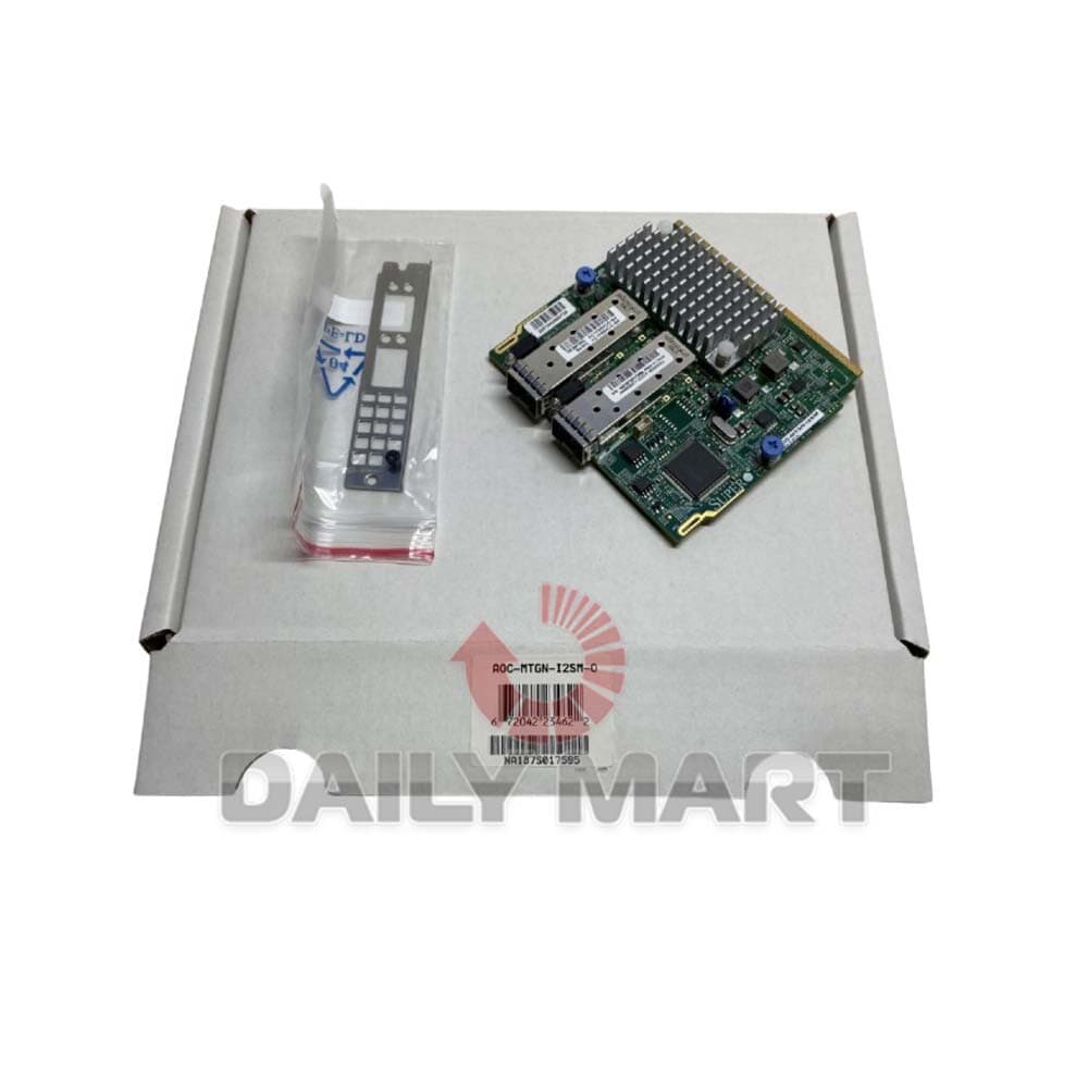 New In Box SUPERMICRO AOC-MTGN-I2SM Ethernet Card 10G 2-Port SFP+ Intel 82599ES