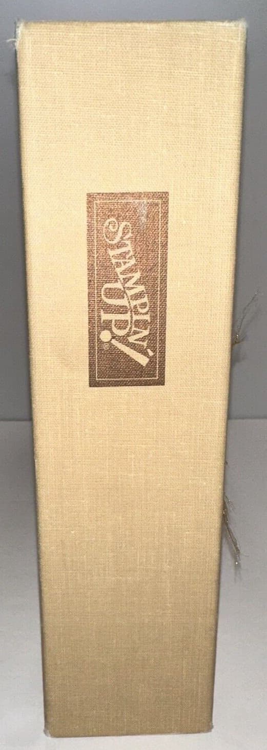 Stampin' Up 1996 Retired Portfolio Idea Book for Rubber Stamping Card Making 3