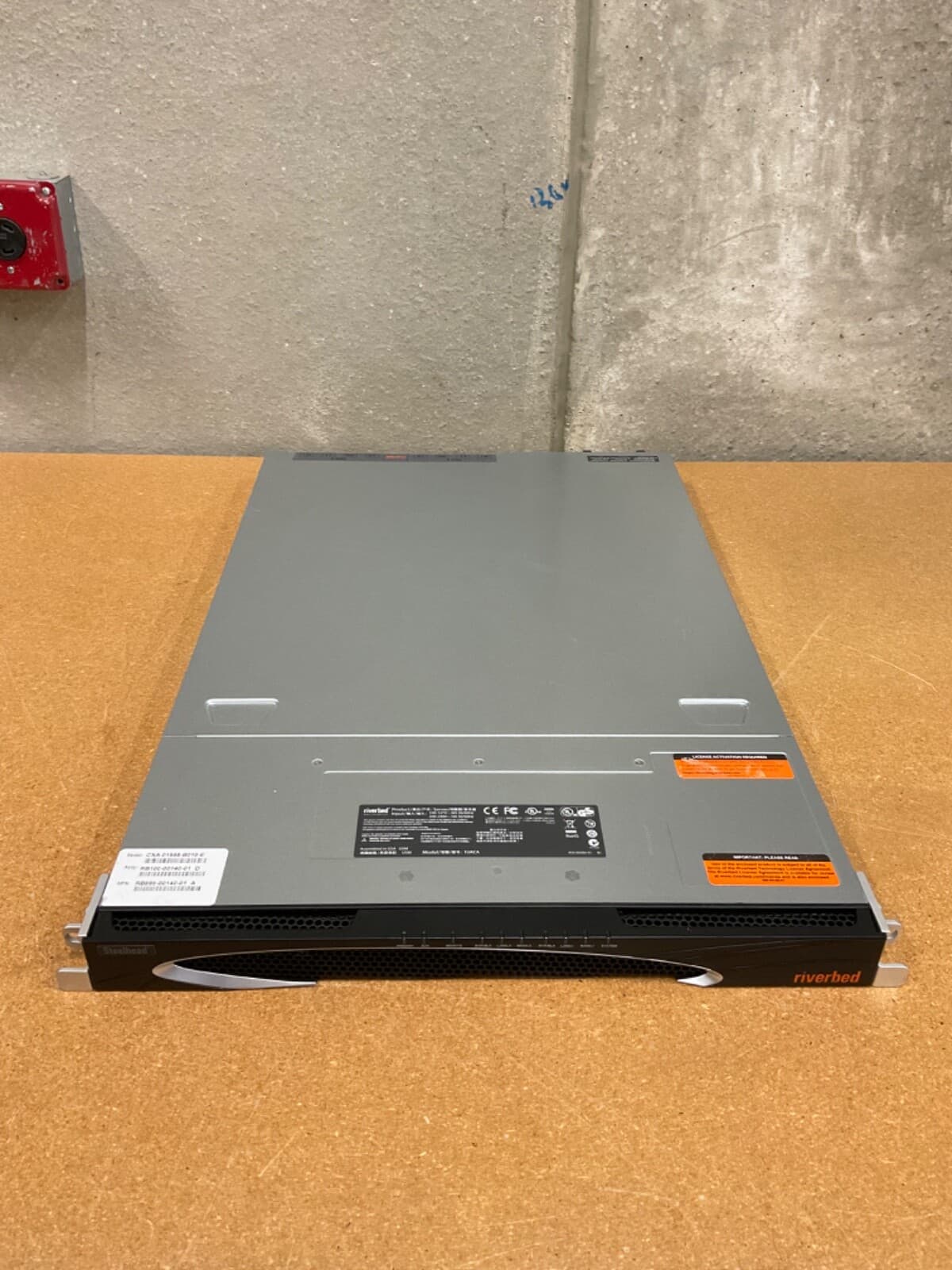 Riverbed CXA-01555-B010-E Model 1UACA Security Appliance No Hard Drives