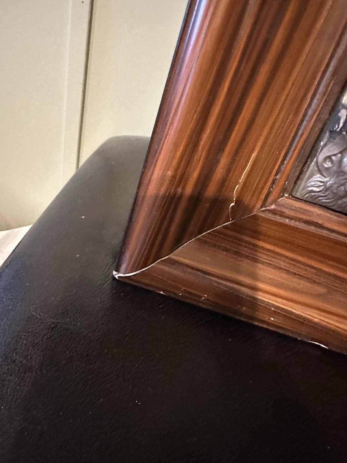 Antique M. Registrado Framed Metal Relief The Last Supper 5