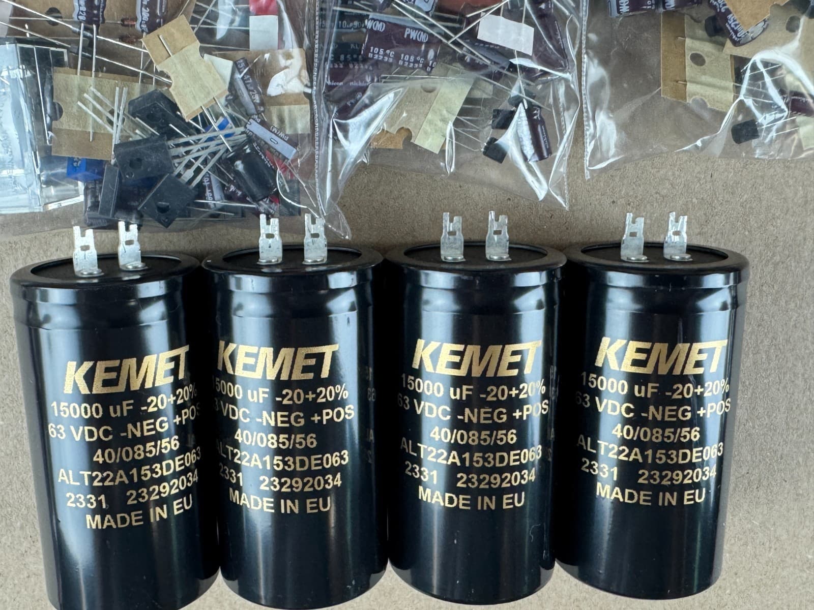 Kenwood KA-8100 COMPLETE Rebuild Kit High-Quality Amplifier Recap w/ Transistors 3