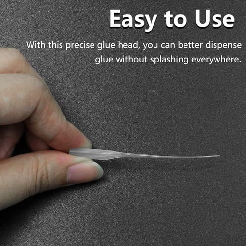 200Pcs Micro CA Glue Tips, Precision Applicator Tips Extender for DIY,... 4
