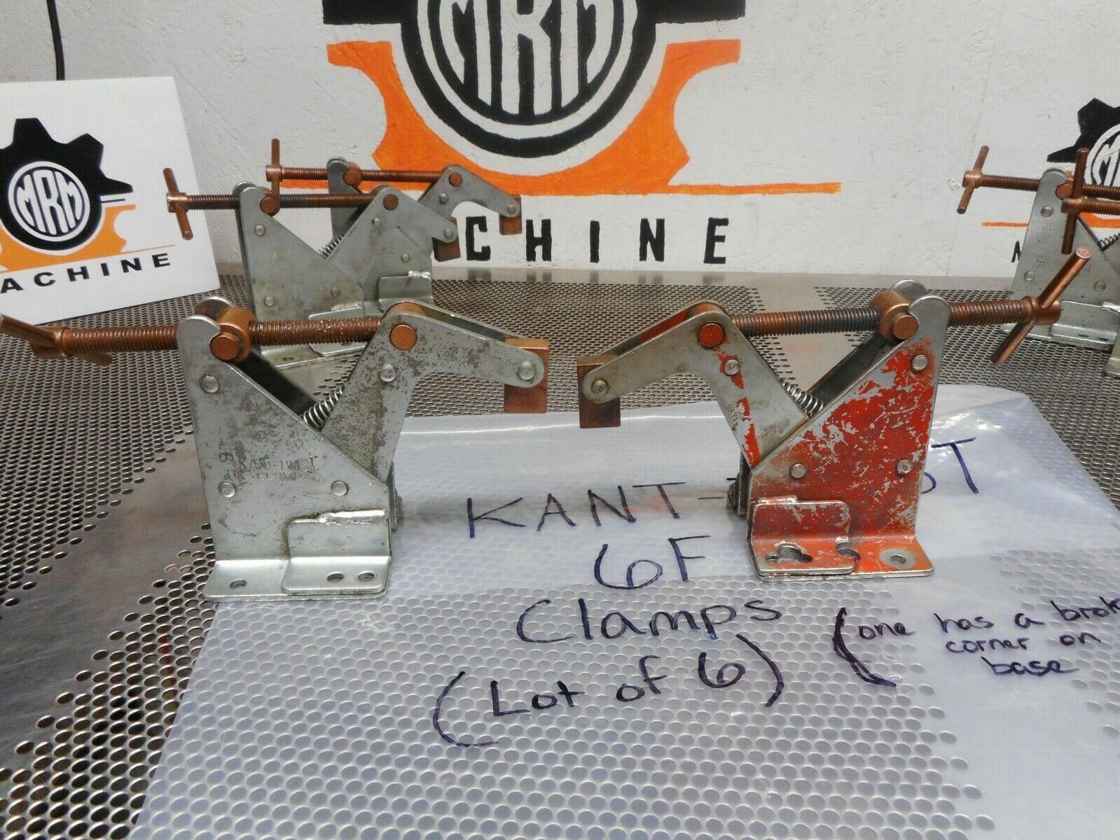 KANT-TWIST 6F Clamps Used With Warranty (Lot of 6) 4