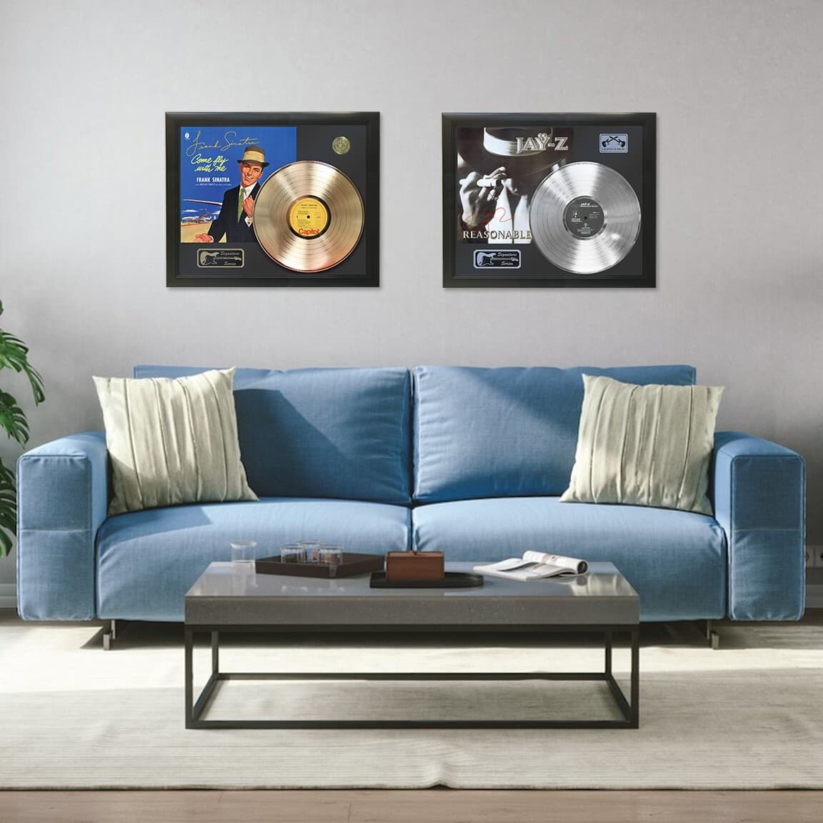 Elvis - Blue Hawaii  Custom Etched Reproduction Signed LP Display 4