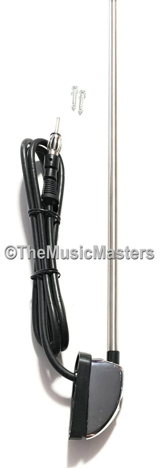 3 Section 48" Stainless Steel Pillar Side Mount Antenna Car Audio Stereo Radio 5