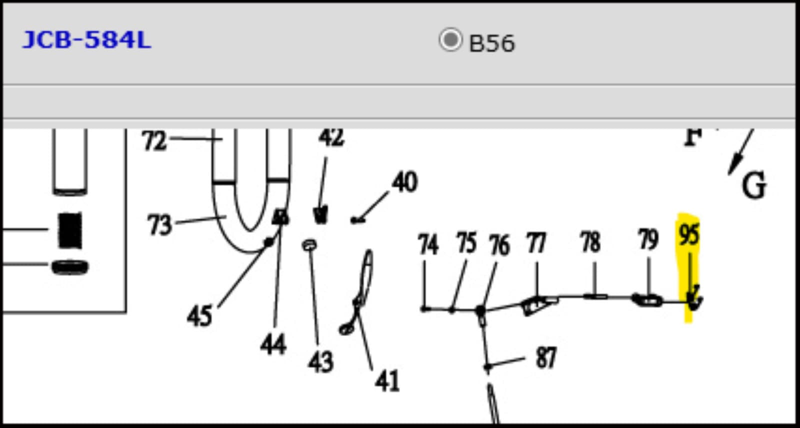 Jupiter Tuba, JCB-584, Lever Spring 3