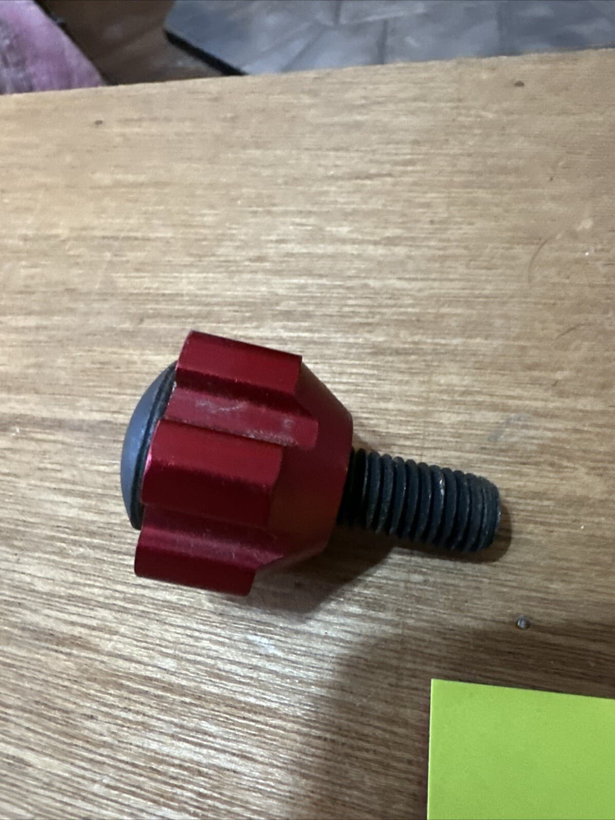 Used Stryker 6370 Ambulance Antler Rail Stretcher Mount Bolt Red Thumb Screw (1) 4