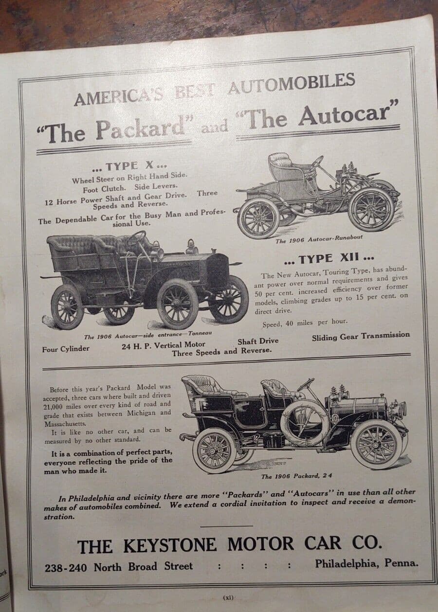 RARE antique telephone Directory 1906 Diamond State , Delaware Atlantic & Bell 6