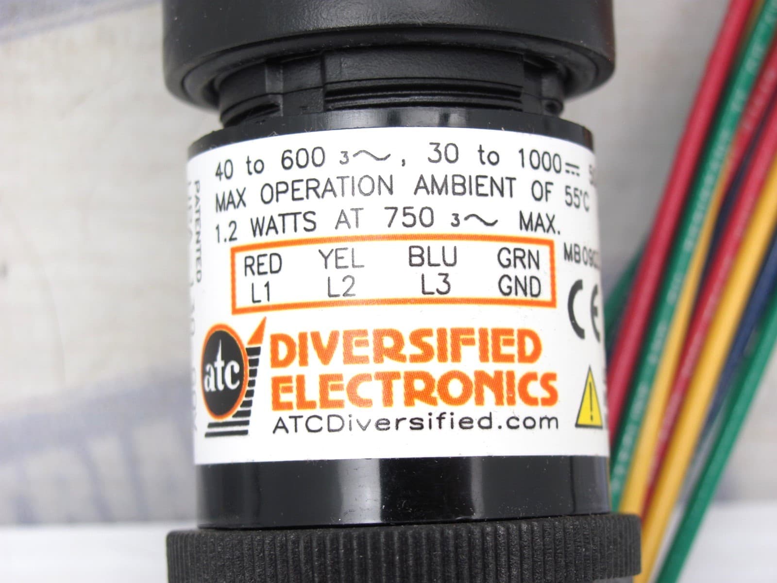 ATC Diversified - UPA-130-GOV - VOLTAGE MONITOR POWER ALERT - 1/3PH (NEW in BAG) 4