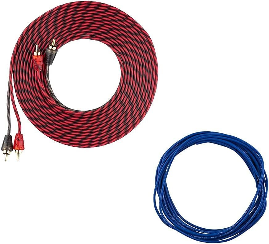 DS18 AK4 Complete 4 Gauge CCA Amplifier Installation Wiring Kit 6