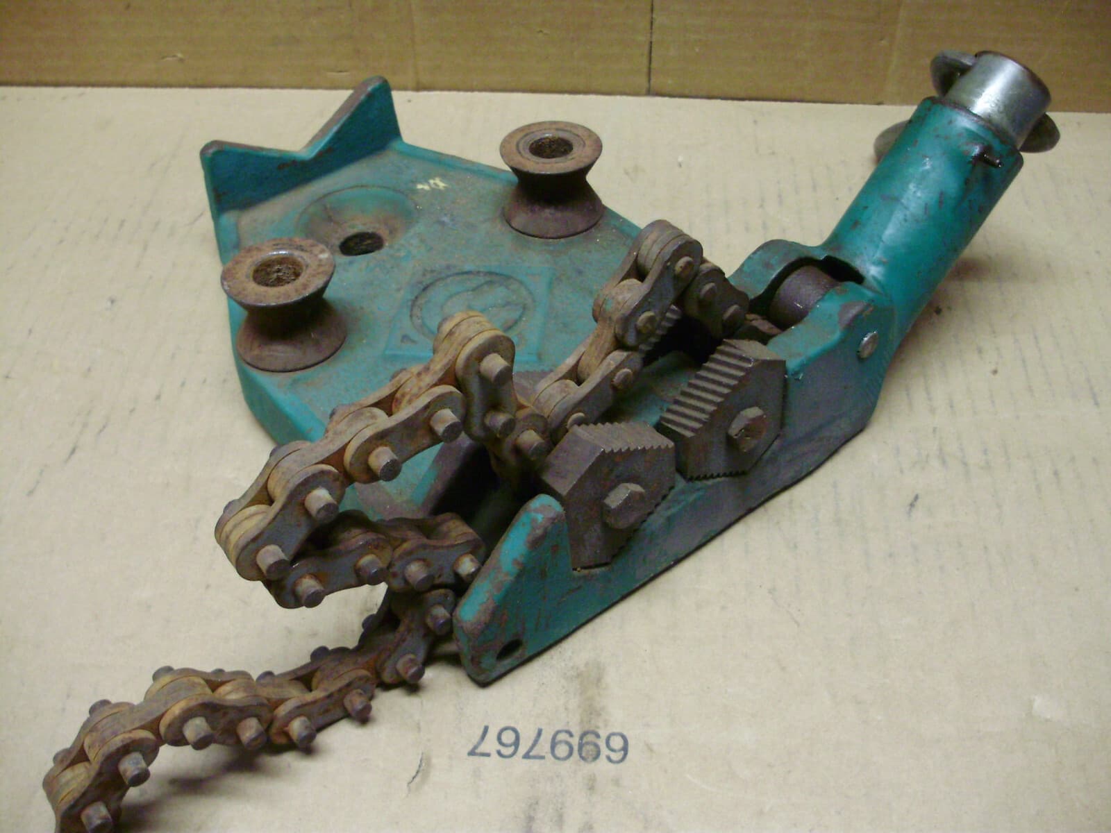 Greenlee 467 Chain Pipe Vise 3