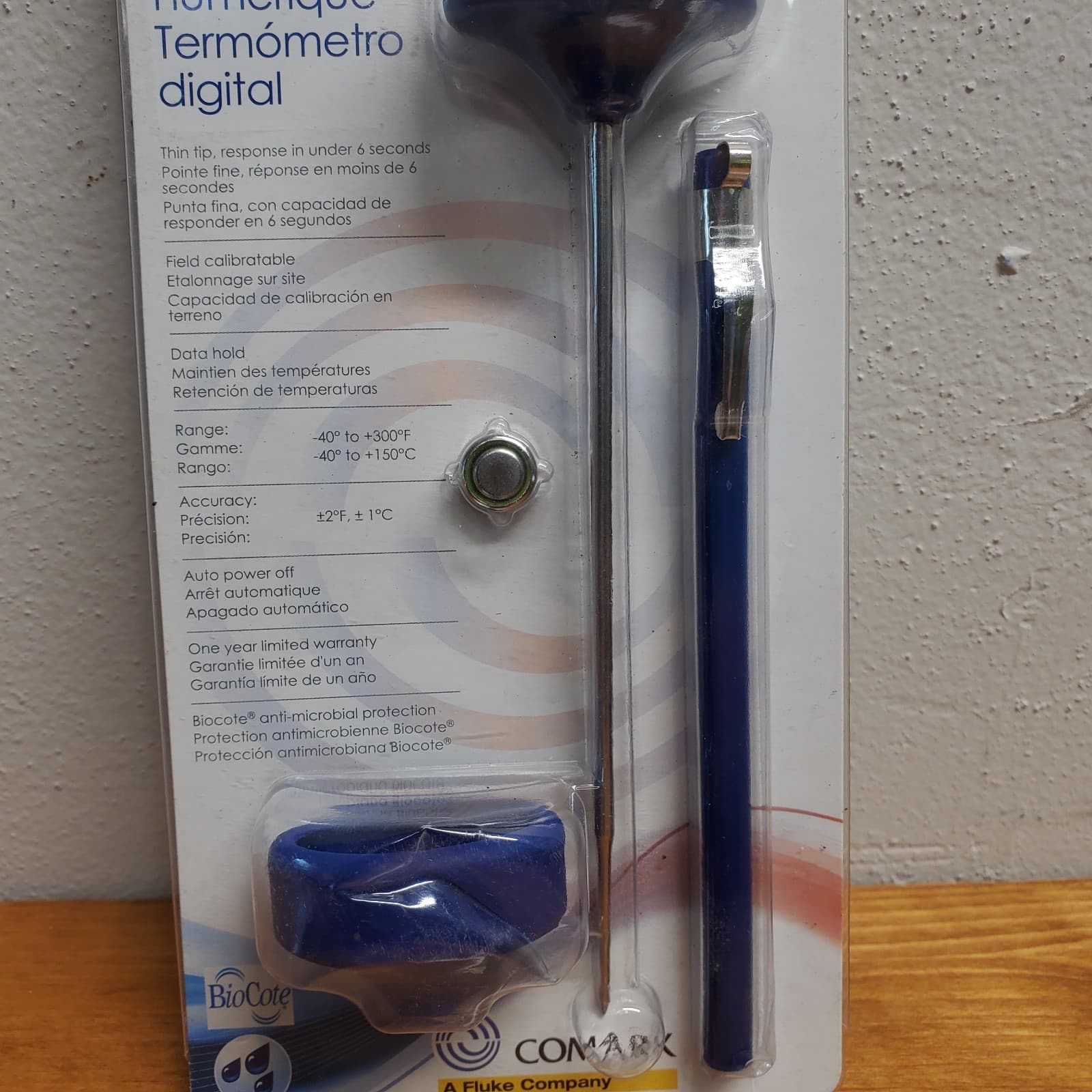 Biocote Comark 300b Digital Pocket Thermometer 3