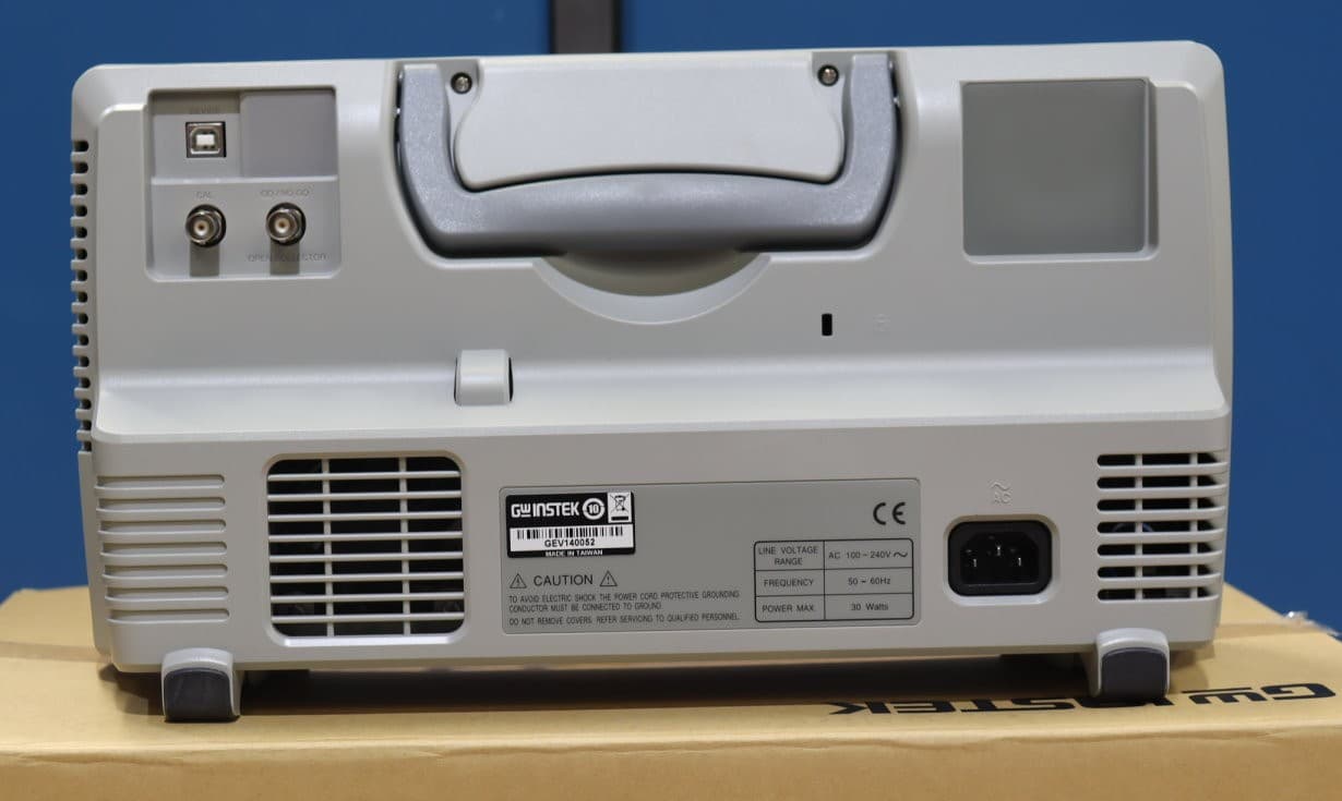 GW Instek GDS-1202B Digital Storage Oscilloscope 200MHz, 2-Channel, NEW IN BOX 4