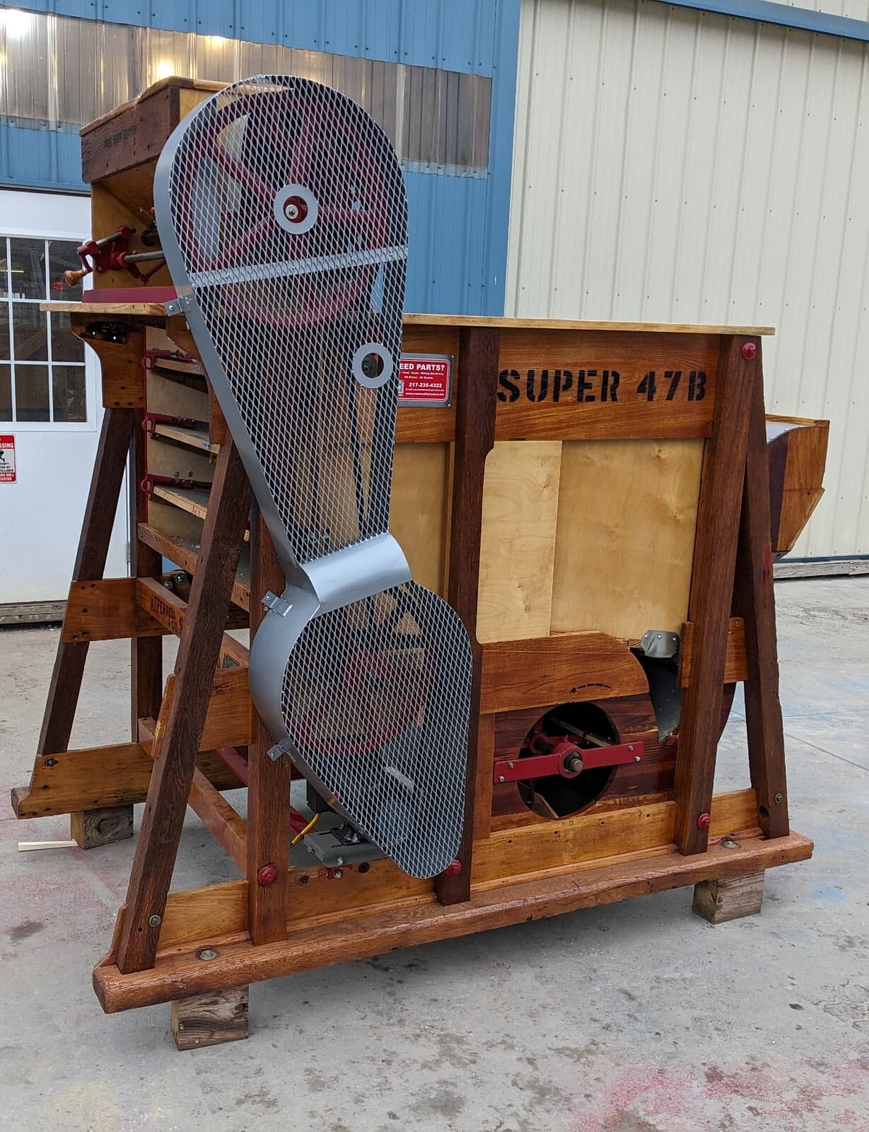 Clipper Seed & Grain Cleaner (Fanning Mill) Super 47 Seed Separator