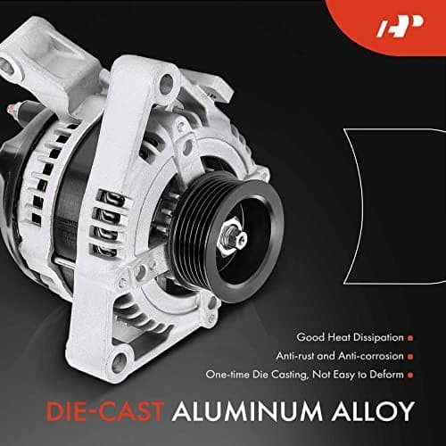  Alternator Compatible with Cadillac CTS 2009-2015 V8 6.2L, 12V 150A 6-Groove  5