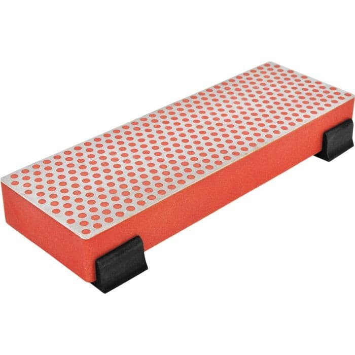 DMT Bench Stone Knife Sharpener Fine-Grit Diamond Whetstone With Rubber Feet