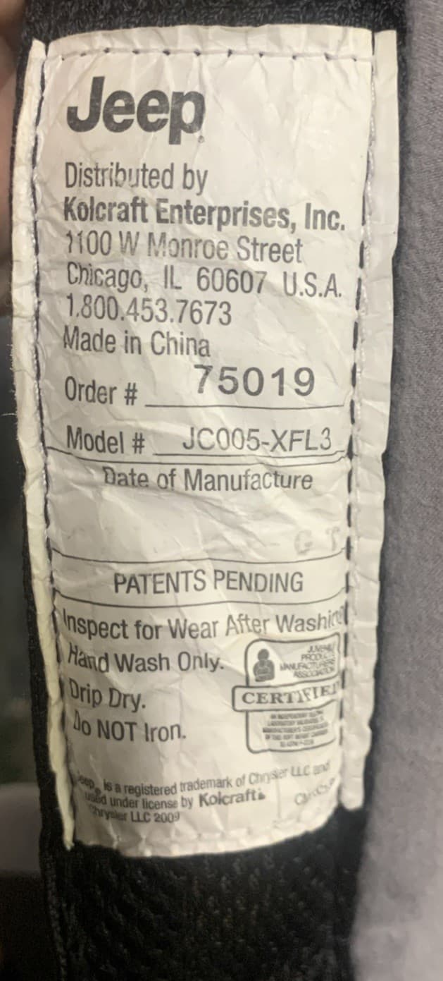 JEEP Baby Traveler Infant Carrier Kolcraft Backpack Wrangler Outdoors Hiking 5