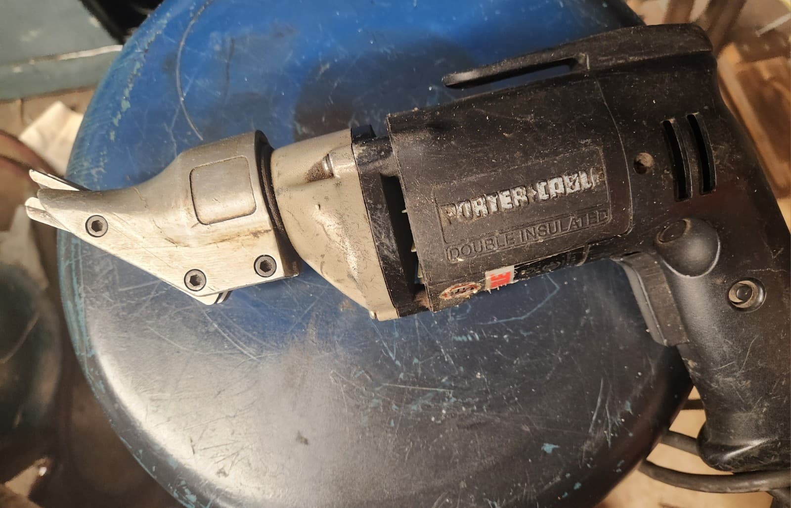 Porter Cable Metal Shears Model 6602 18ga Made In USA 5