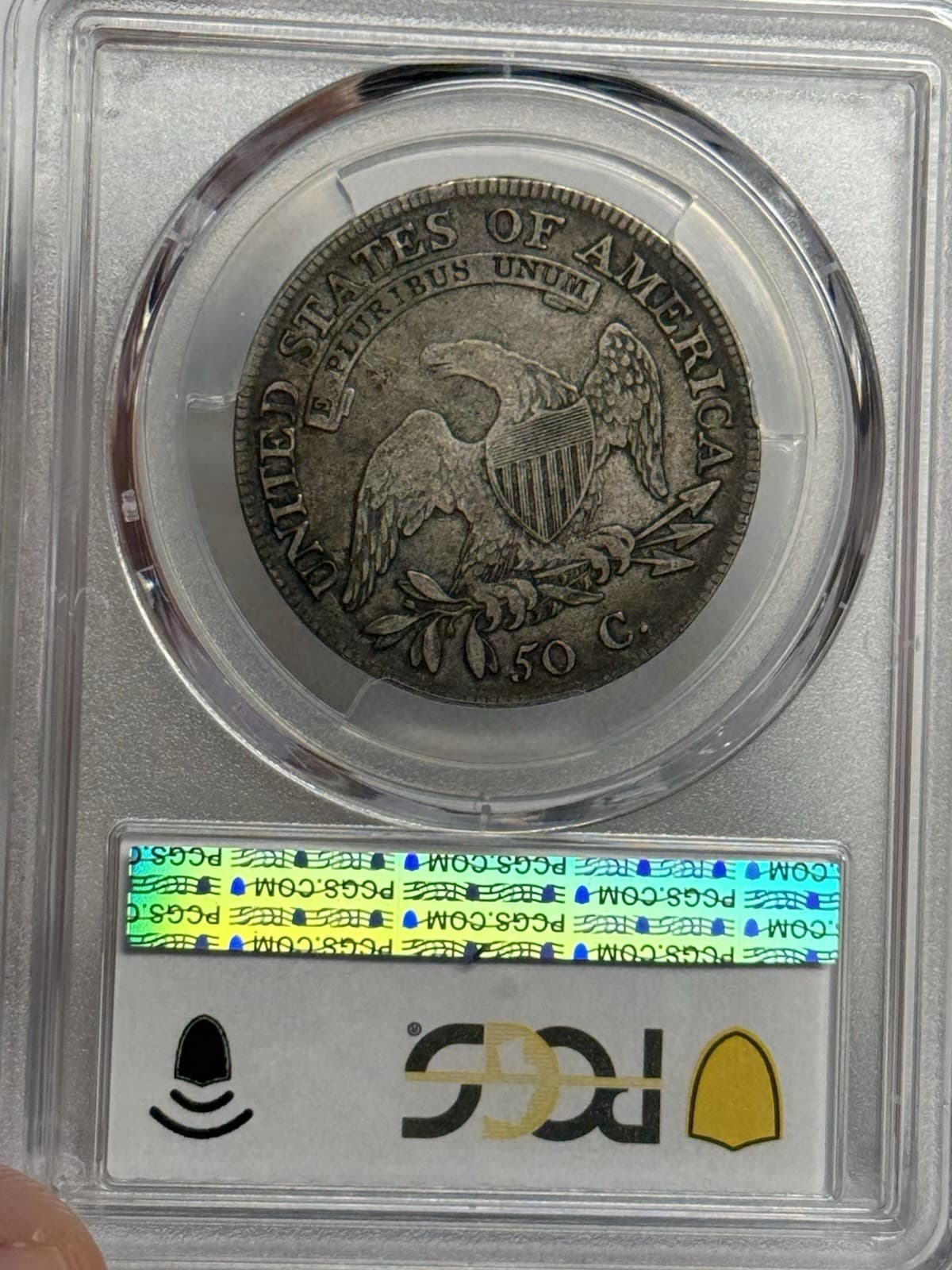 1809 (O-104) PCGS VF25 Capped Bust Half Dollar, U.S. 50c Silver Coin Very Fine 4