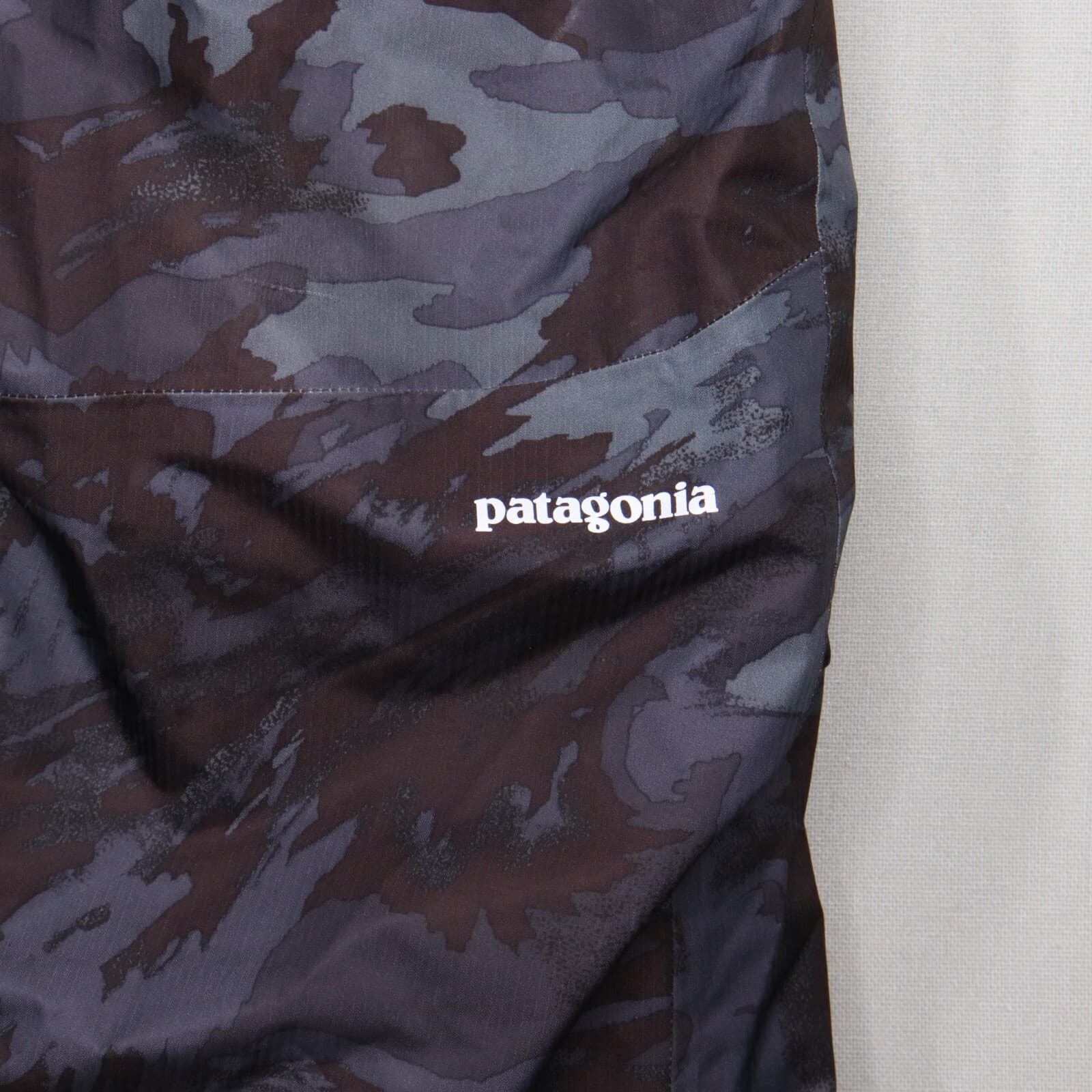 Patagonia SnowShot H2NO Ski Snowboarding Pants Youth Size XL Blue Camo 68490 4