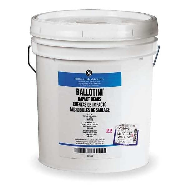 Ballotini Ah (170-325) Glass Beads Blast Media, Extra Fine, 170 To 325 Mesh 2