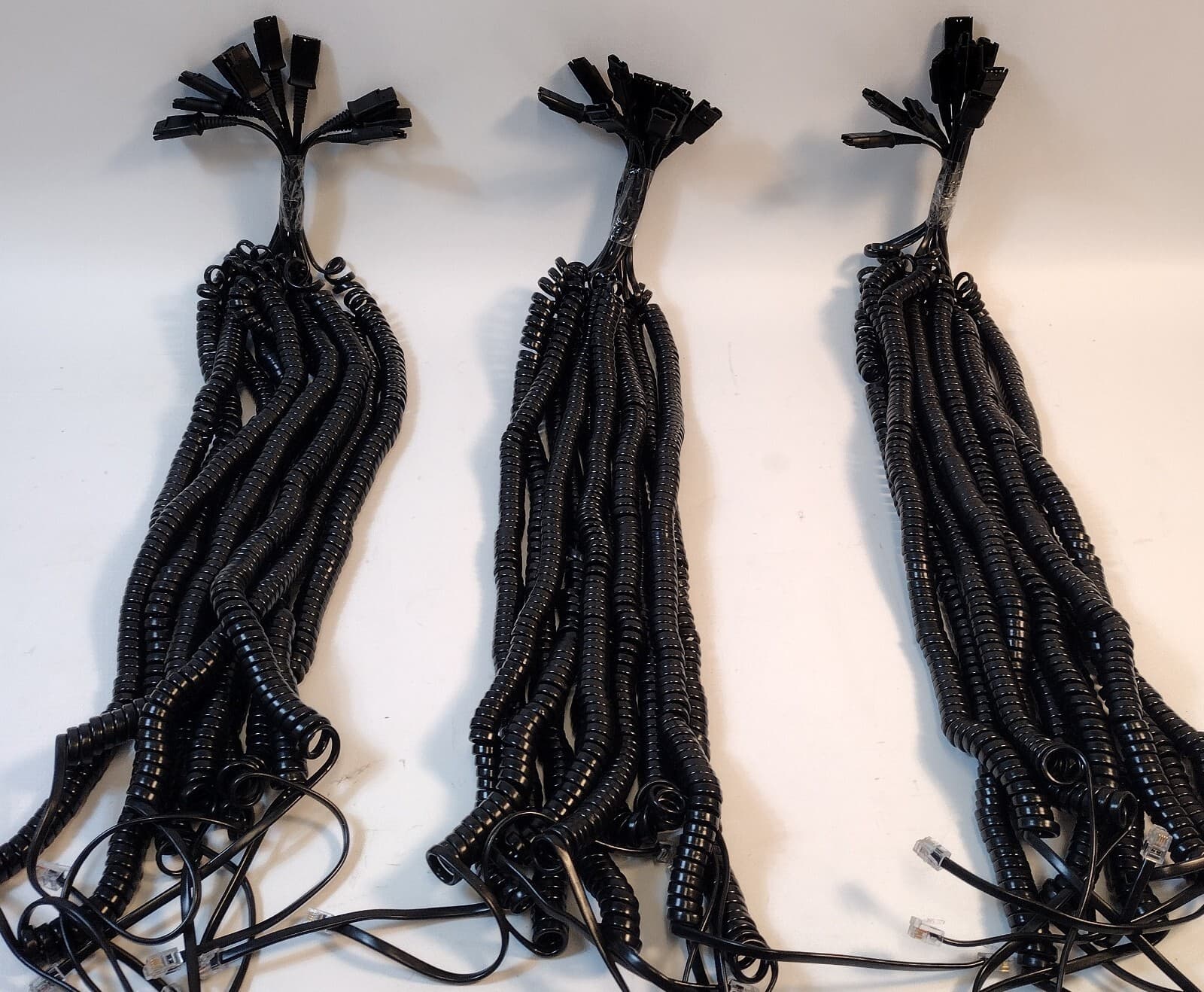 *LOT of 10*New-Bulk* Plantronics 26716-01 U10 QD Cable Cord for M12,M22+Cisco IP 3