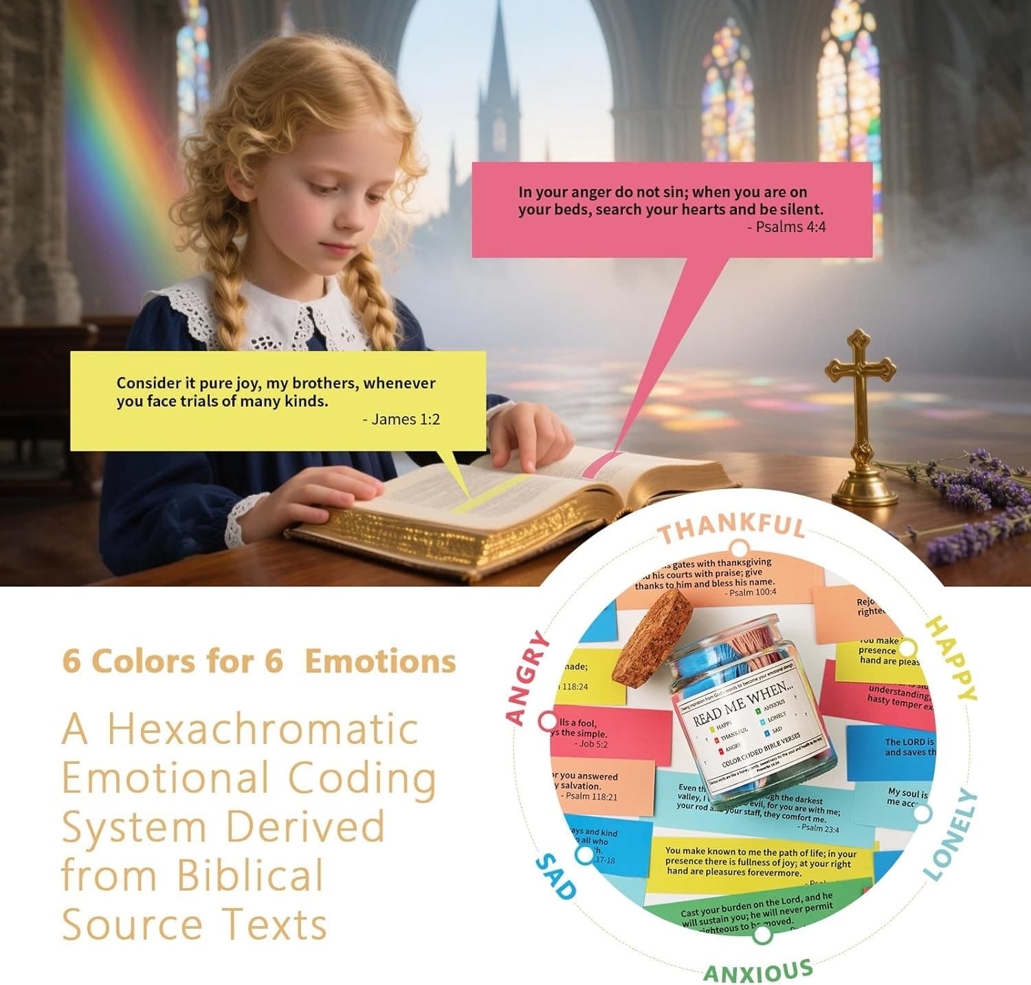 Prayer Jar, Bible Verse Cards, Christian Gift for Graduation 4