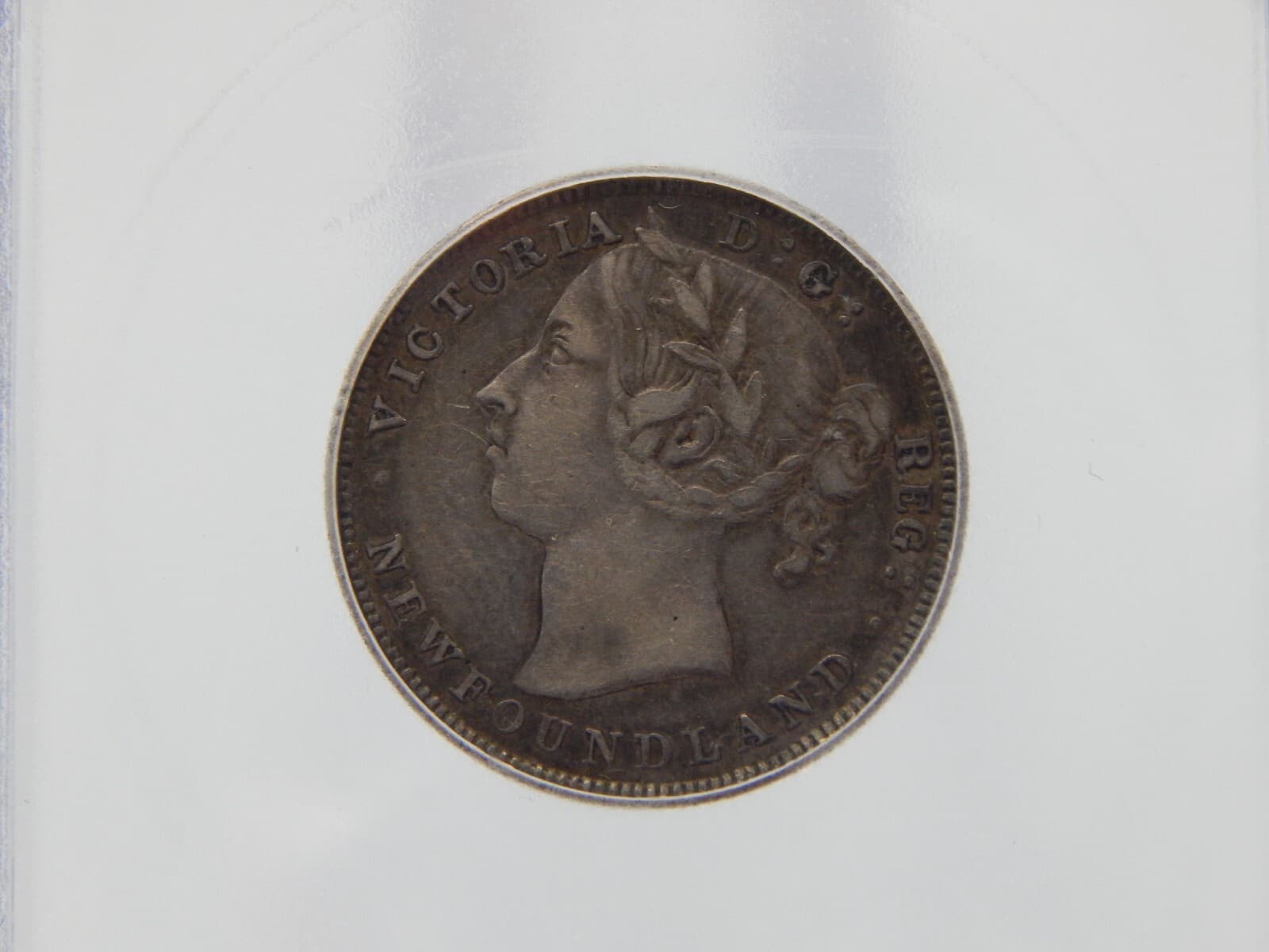 1899 NEWFOUNDLAND 20c TWENTY CENTS  ICG EF40 (BT601) 2