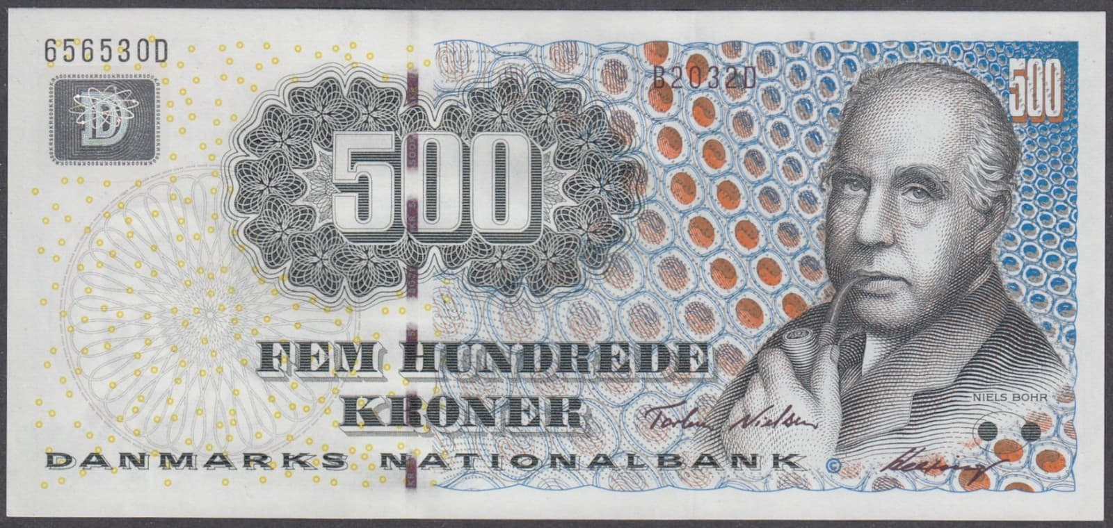 Denmark 500 Kroner 2003 UNC 2