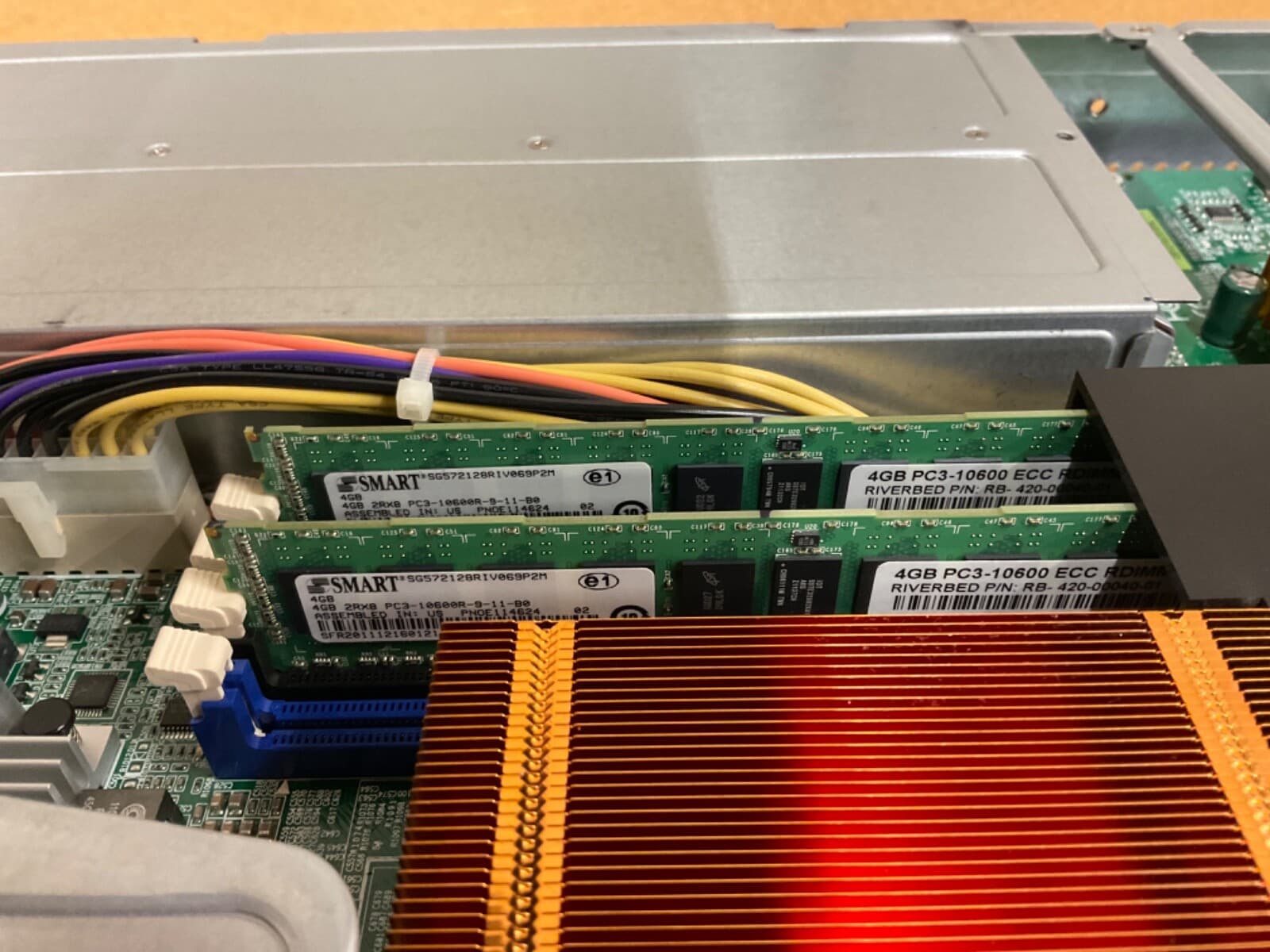 Riverbed CXA-01555-B010-E Model 1UACA Security Appliance No Hard Drives 4