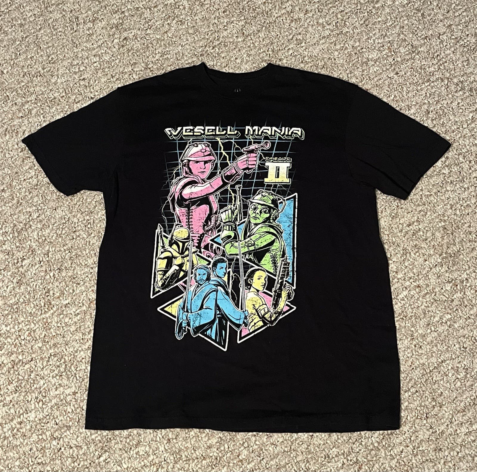 Star Wars Celebration 2022 Exclusive Zam Wesell Mania L T Shirt Tee Episode II