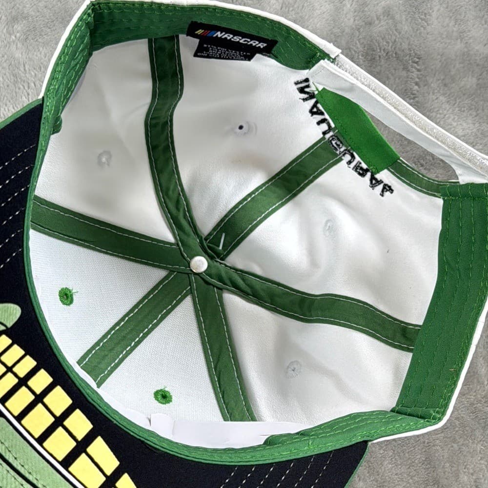 NWT NASCAR Iowa Corn Green & White Hat 6