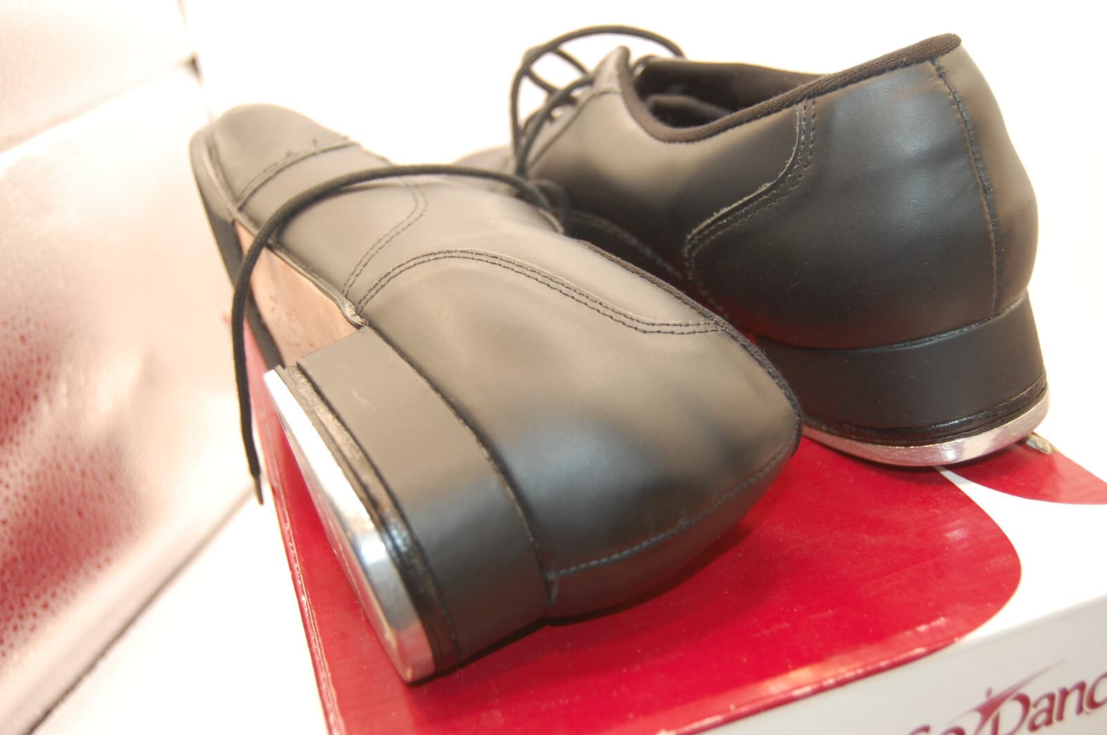 NIB So Danca Willow TA48 Leather Oxford Tap Shoe W Black 6 L med NIB 6