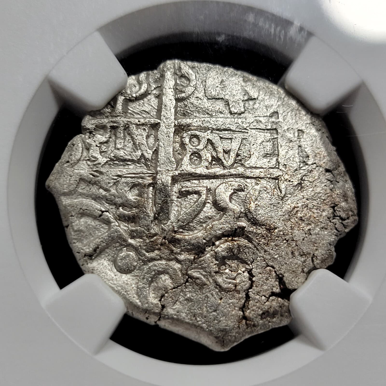1750 Cob 4 Reales NGC AU Neat 4-digit Date Spanish Colonial Potosi Bolivia *H920 2