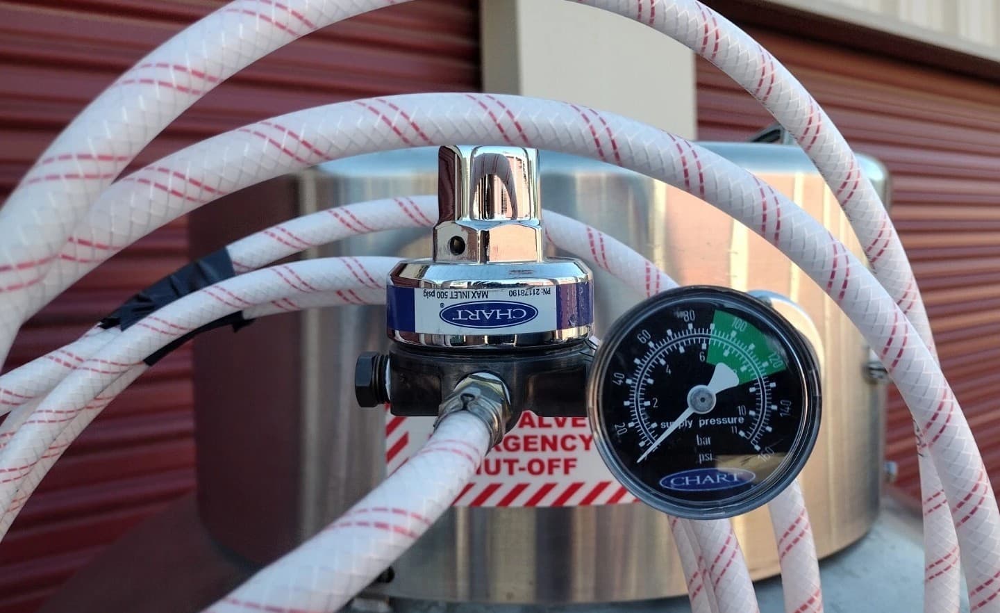 Carbo-Max 600 High Flow Bulk Co2 Tank Soda/Draft Beer Carbonation System 5