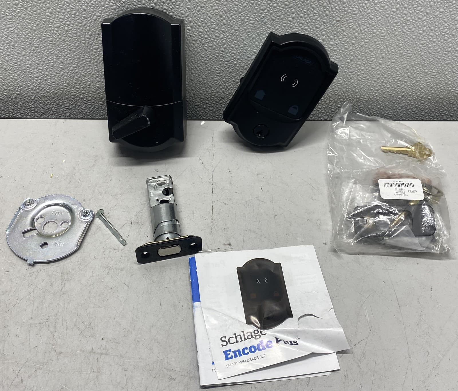 Schlage Encode Plus WiFi Deadbolt Smart Lock BE499WB CAM 622