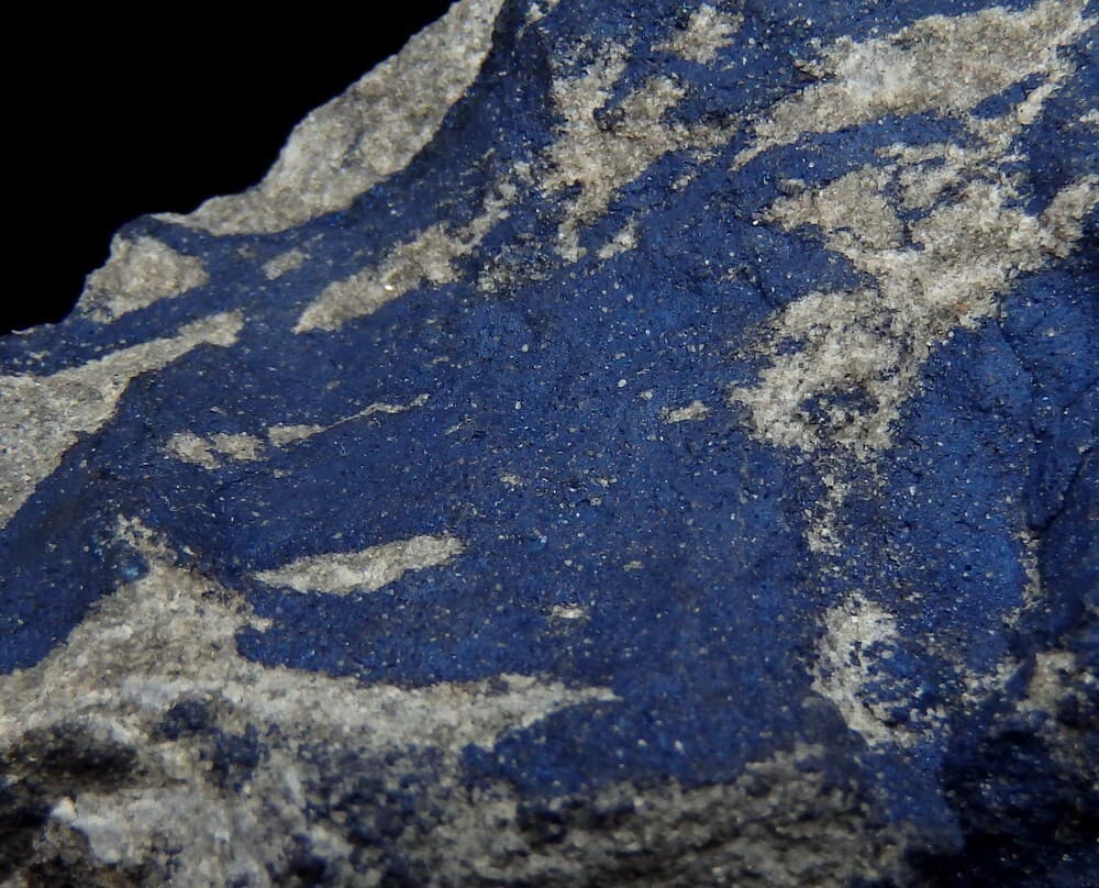 COVELLITE rare & interesting !  Poland - Lubin area - RUDNA COPPER MINE /pl120 4