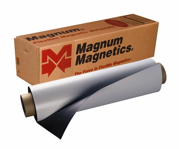 Magnetic sheet, Car Roll Sign magnet 30mil x 24" x10'- MAGNUM MAGNETIC BRAND!!